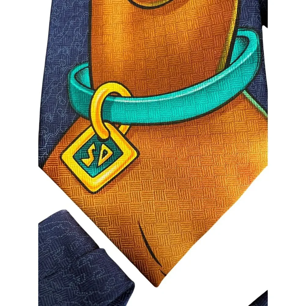 Vintage Scooby-Doo Cartoon Network Novelty Neck Tie‎ 2003 Hanna-Barbera